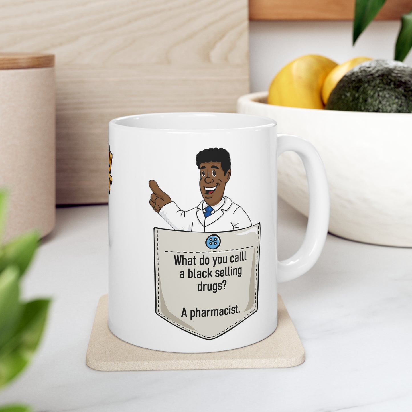 Black Pharmacist Mug