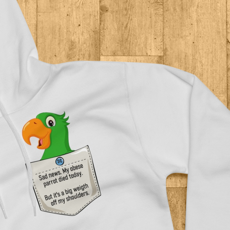 Obese Parrot Hoodie